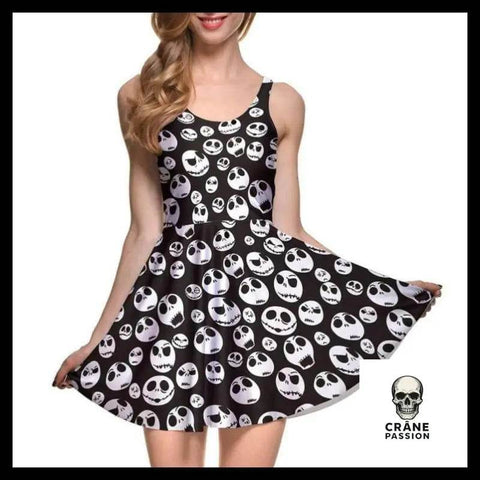 Robe Tête de Mort Mr Jack - Crâne Passion