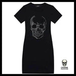 Robe Tête de Mort Strass - Crâne Passion