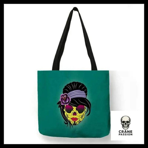 Sac à Main Tête de Mort Chignon - Crâne Passion