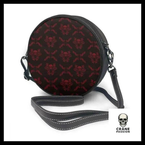 Sac à Main Tête de Mort Crâne Rouge Sang - Crâne Passion