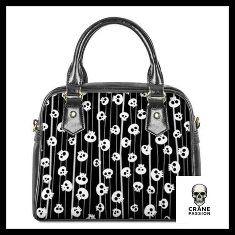 Sac à Main Tête de Mort Crânes Blanc - Crâne Passion