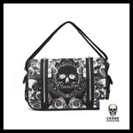 Sac à Main Tête de Mort Crânes et Roses - Crâne Passion