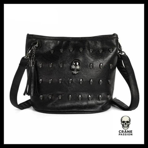 Sac à Main Tête de Mort Effet Dent Brillantes - Crâne Passion