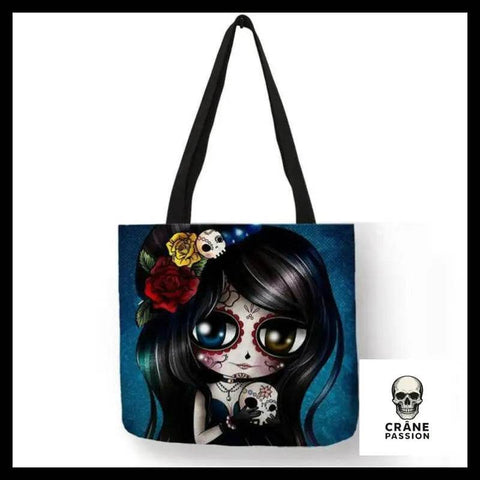 Sac à Main Tête de Mort Poupee - Crâne Passion