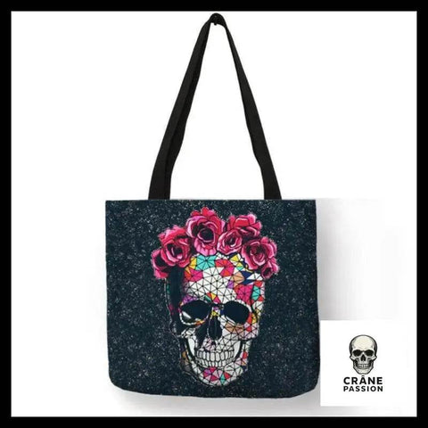 Sac Tête de Mort Lady Rose - Crâne Passion