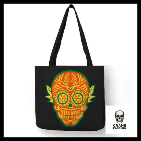 Sac Tête de Mort Masque D'or - Crâne Passion