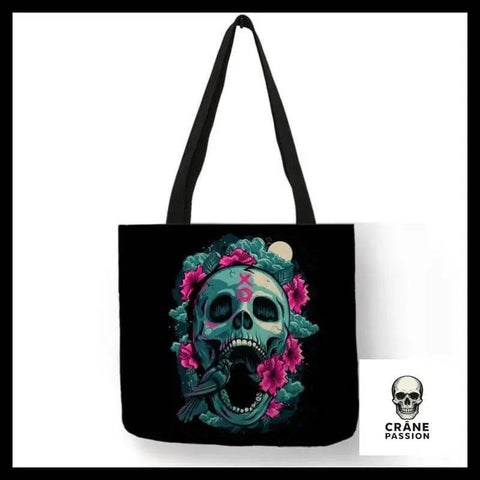Sac Tête de Mort petit Oiseau - Crâne Passion