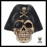 Sculpture Tête de Mort Crâne Pirate - Crâne Passion