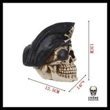 Sculpture Tête de Mort Crâne Pirate - Crâne Passion
