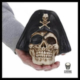 Sculpture Tête de Mort Crâne Pirate - Crâne Passion