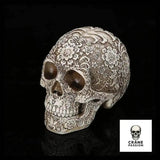Sculpture Tête de Mort Mexicaine - Crâne Passion