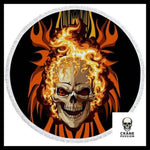 Serviette Crâne Enflammé - Crâne Passion