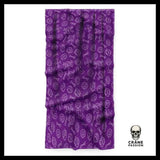 Serviette Crâne Violet - Crâne Passion