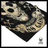 Serviette Gothique - Crâne Passion