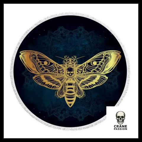 Serviette Papillon - Crâne Passion