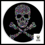 Serviette de Plage Ronde Tête de Mort - Crâne Passion