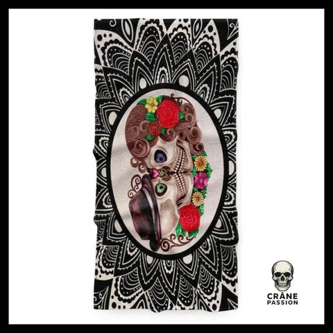 Serviette de Plage Tête de Mort Love - Crâne Passion
