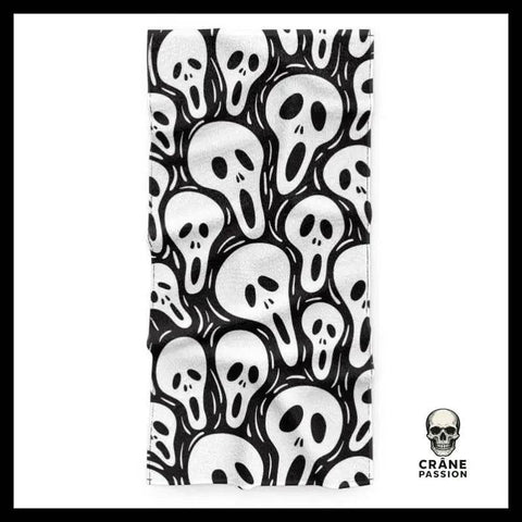 Serviette de Plage Tête de Mort Scream - Crâne Passion