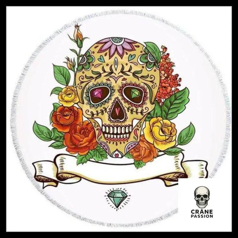 Serviette Tête de Mort Cubanisto - Crâne Passion