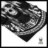 Serviette Tête de Mort Dark - Crâne Passion