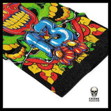 Serviette Tête de Mort Décoration - Crâne Passion