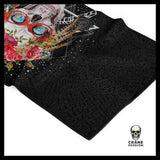 Serviette Tête de Mort Lunette - Crâne Passion