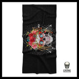 Serviette Tête de Mort Lunette - Crâne Passion