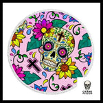 Serviette Tête de Mort Mexicaine Sombrero - Crâne Passion
