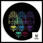 Serviette Tête de Mort Multicolore - Crâne Passion