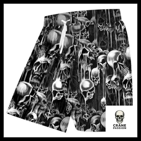Short Biker - Crâne Passion