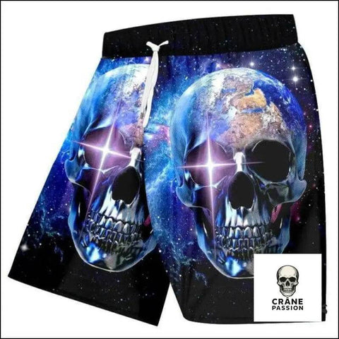 Short Crâne Étoile - Crâne Passion