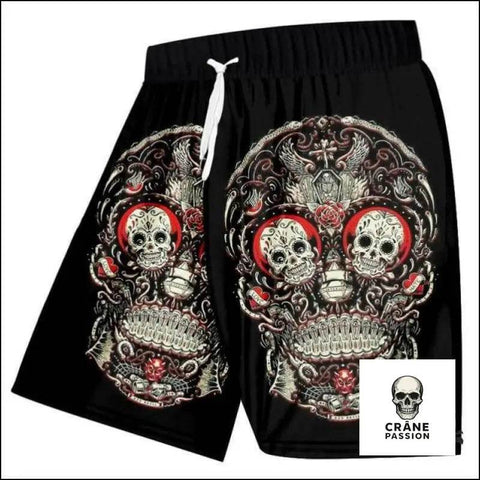 Short Crâne Mexicain - Crâne Passion