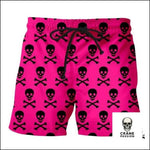 Short Crâne Rose - Crâne Passion