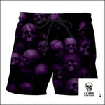 Short Crâne Violet - Crâne Passion
