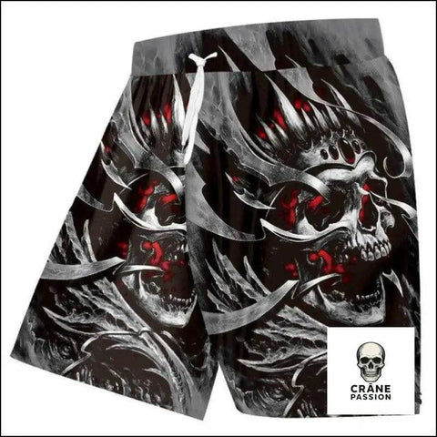 Short Démon - Crâne Passion