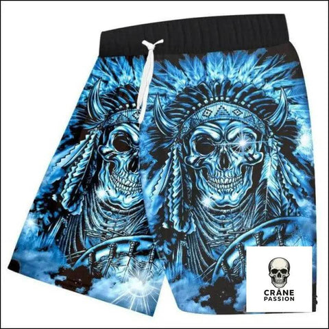 Short Indien - Crâne Passion