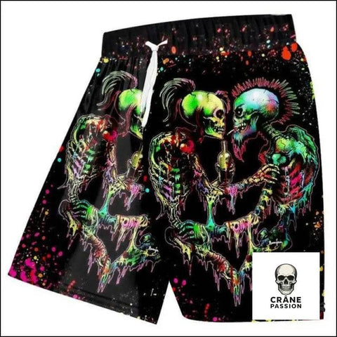Short Punk - Crâne Passion