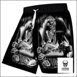 Short Squelette - Crâne Passion