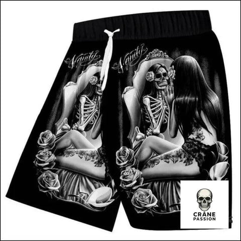 Short Squelette - Crâne Passion