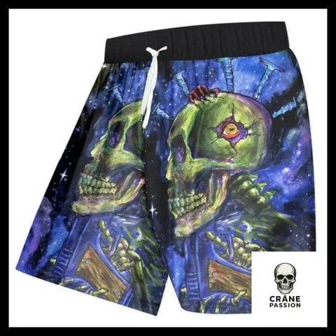 Short Zombie - Crâne Passion