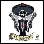 Sticker Bandidos - Crâne Passion