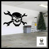 Sticker Biker - Crâne Passion