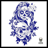 Sticker de Catrina - Crâne Passion