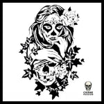 Sticker de Catrina - Crâne Passion
