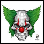 Sticker Clown - Crâne Passion