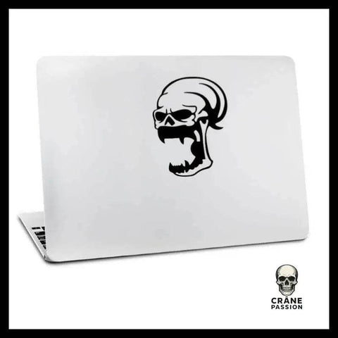 Sticker Crâne Démon - Crâne Passion