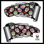 Sticker Crâne Mexicain Calavera - Crâne Passion