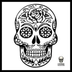 Sticker Crâne Mexicain Homme - Crâne Passion