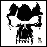 Sticker Crâne de Vampire - Crâne Passion