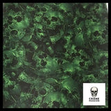 Sticker Crâne Vert - Crâne Passion